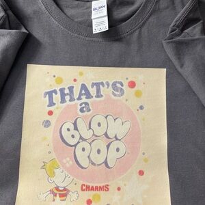 NEW Vintage Handcrafted Blow Pop tee 🖤